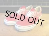 画像: 【29294-1304】VANS　ERA　（レッド/ホワイト）　USED