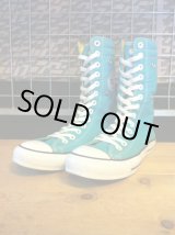画像: 【29575-1330】converse　ALL STAR 80's KNEE-HI　（ターコイズ）　USED