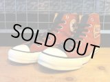 画像: 【29622-1346】converse　ALL STAR LETTERD HI　（オレンジ/ネイビー）　USED