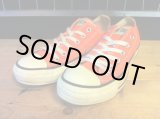 画像: 【29701-1375】converse　ALL STAR OX　（ネオンオレンジ）　USED