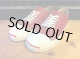 画像: 【29717-1381】converse　JACK PURCELL LEATHER　（レッド）　USED