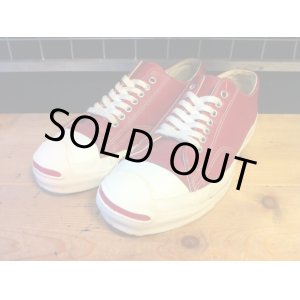 画像: 【29717-1381】converse　JACK PURCELL LEATHER　（レッド）　USED