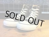 画像: 【29699-1379】converse　ALL STAR LEATHER HI　（ブラック）　USED