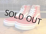画像: 【29757-1405】VANS　SK8 HI　（レッド/ホワイト）　USED