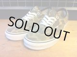 画像: 【29783-1407】VANS　ERA VAN DOREN　（グリーンカモフラージュ）　USED