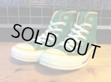 画像: 【29780-1413】converse　ALL STAR PIPES HI　（グリーン）　USED