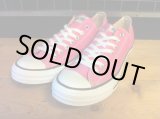 画像: 【29844-1425】converse　ALL STAR OX　（ピンク）　USED