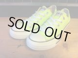 画像: 【29903-1431】converse　ALL STAR OX　（ライムグリーン）　USED