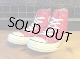 画像: 【29845-1427】converse　ALL STAR HI　（エレクトリックピンク）　USED
