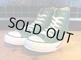 画像: 【30049-1460】converse　ALL STAR HI　（グリーン）　USED