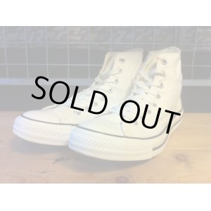 画像: 【30026-1459】converse　ALL STAR HI　（ホワイト）　USED