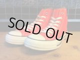 画像: 【30092-1464】converse　ALL STAR HI　（フレッシュオレンジ）　USED