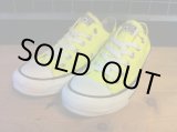 画像: 【30090-1468】converse　ALL STAR OX　（ネオンイエロー）　USED