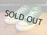 画像: 【30149-1498】converse　ALL STAR WASHOUT OX　（グリーン）　USED