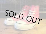画像: 【30239-1529】converse　ALL STAR HI　（ピンク）　USED