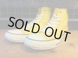 画像: 【30285-1533】converse　ALL STAR COLORS HI　（レモンイエロー）　USED