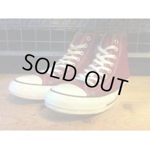 画像: 【30260-1532】converse　ALL STAR COLORS HI　（マルーン）　USED