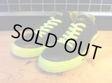 画像: 【30366-1558】converse　ALL STAR OX　（ブラック/グリーン）　USED 