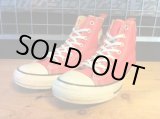 画像: 【30379-1559】converse　ALL STAR PAINTER-PANTS HI　（レッド）　USED 