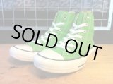 画像: 【30411-1573】converse　ALL STAR HI　（グリーン）　USED