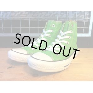 画像: 【30411-1573】converse　ALL STAR HI　（グリーン）　USED