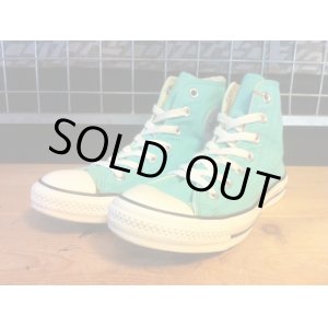 画像: 【30410-1572】converse　ALL STAR HI　（ターコイズブルー）　USED