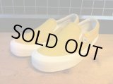 画像: 【30353-1576】VANS　VAULT OG CLASSIC SLIP-ON LX　（イエロー）　USED