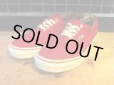 画像: 【30168-1577】VANS　ERA　（レッド）　USED
