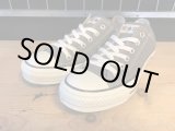 画像: 【30474-1586】converse　ALL STAR OX　（チャコール）　USED 