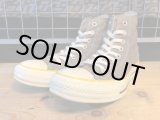 画像: 【30506-1602】converse　ALL STAR C-ON-C HI　（ダークグレー）　USED