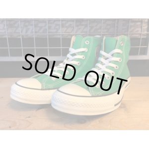 画像: 【30613-1618】converse　ALL STAR HI　（グリーン）　USED