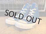 画像: 【30614-1620】converse　ALL STAR HI　（ターコイズブルー）　USED