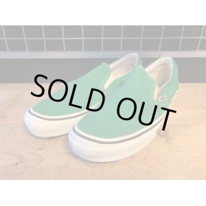 画像: 【30547-1636】VANS　SLIP-ON　（グリーン）　USED