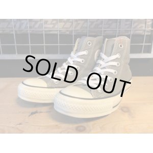 画像: 【30641-1646】converse　ALL STAR HI　（チャコール）　USED