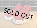 画像: 【30705-1648】VANS　OLD SKOOL　（レッド/ブラック）　USED