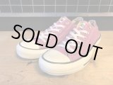 画像: 【30811-1671】converse　ALL STAR OX　（パープル）　USED