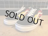 画像: 【30832-1675】VANS　OLD SKOOL FLAME　（ブラック）　USED