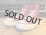画像: 【30840-1683】converse　ALL STAR HI　（マルーン）　USED