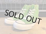 画像: 【30849-1687】converse　ALL STAR HI　（グリーン）　USED