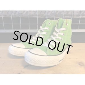 画像: 【30849-1687】converse　ALL STAR HI　（グリーン）　USED