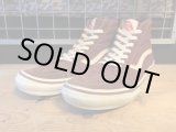画像: 【30848-1690】VANS　SK8-HI RETRO　（バーガンディ）　USED