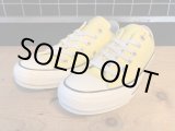 画像: 【30963-1706】converse　ALL STAR 100 COLORS OX　（レモン）　USED