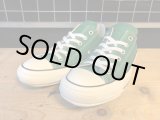 画像: 【31039-1716】converse　ALL STAR 100 COLORS OX　（グリーン）　USED