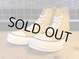 画像: 【31122-1729】converse　ALL STAR WASHEDCANVAS HI　（ゴールド）　USED