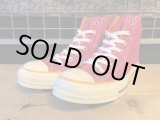 画像: 【31165-1741】converse　ALL STAR HI　（ピンク/オレンジ）　USED