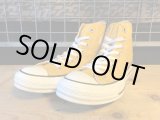 画像: 【31202-1754】converse　ALL STAR HI　（オレンジイエロー）　USED 
