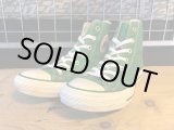 画像: 【31356-1785】converse　ALL STAR HI　（グリーン）　USED