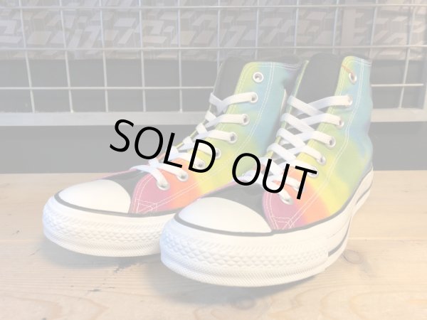 画像1: 【31556-1825】converse　ALL STAR TIEDYERAINBOW HI　（レインボー）　USED (1)