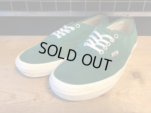 画像1: 【31527-1835】VANS　AUTHENTIC　（グリーン）　USED  (1)