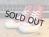 画像: 【31571-1850】converse　ALL STAR 100 COLORS HI　（レッド）　USED 